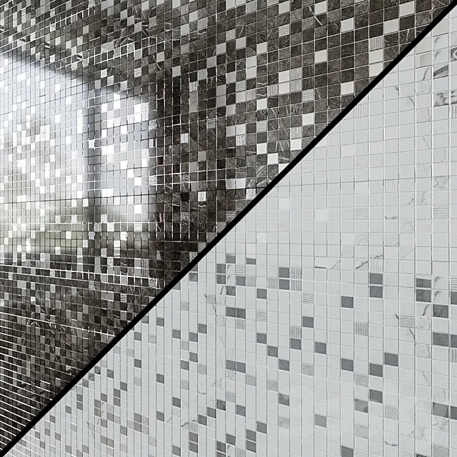 Mosaic ATLAS CONCORDE MARVEL Mosaic 3DS Max Model