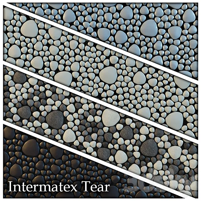 Mosaic Intermatex Tear 3ds Max