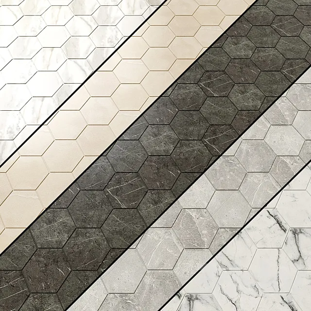 Mosaic Italon Sharm Evo 5 types 3ds Max