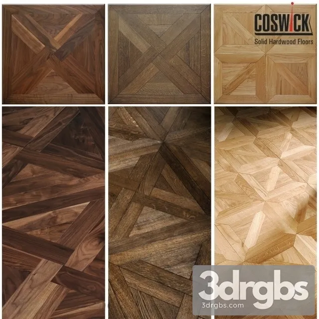 Mosaic Wood Floors 2 3dsmax Download