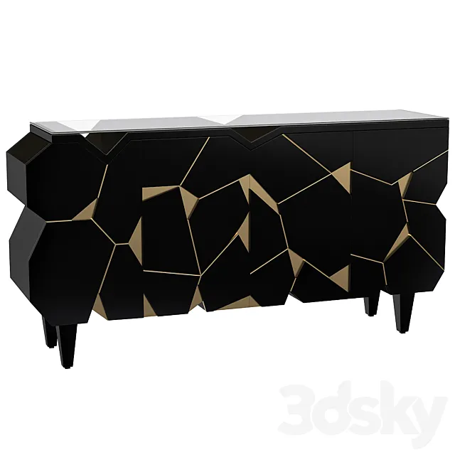 Mosaik Chest of drawers 3DSMax File