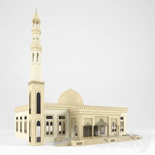 Mosque (jame) 3DS Max Model