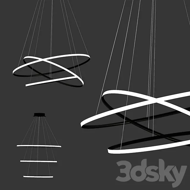 Mossi_moderne_pendentif 3ds Max