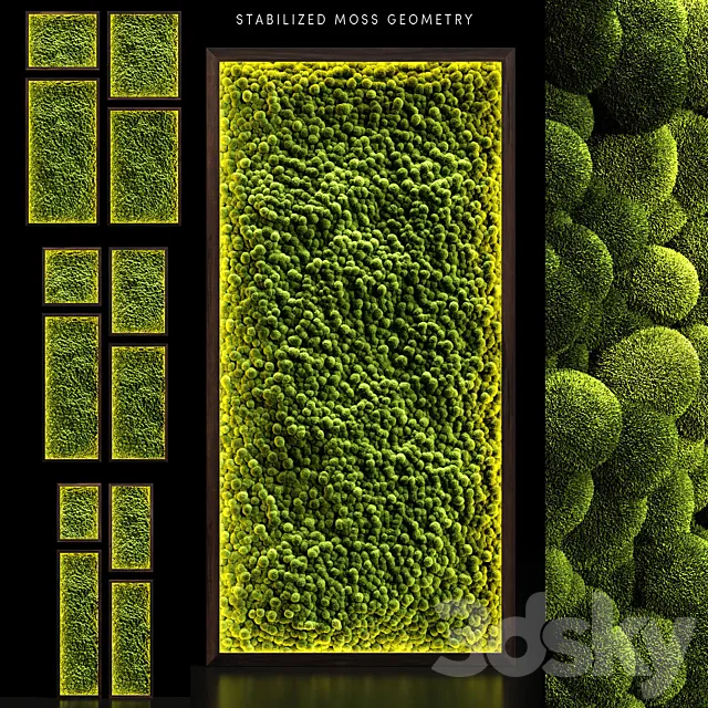 Mosswalls 2 3DS Max Model