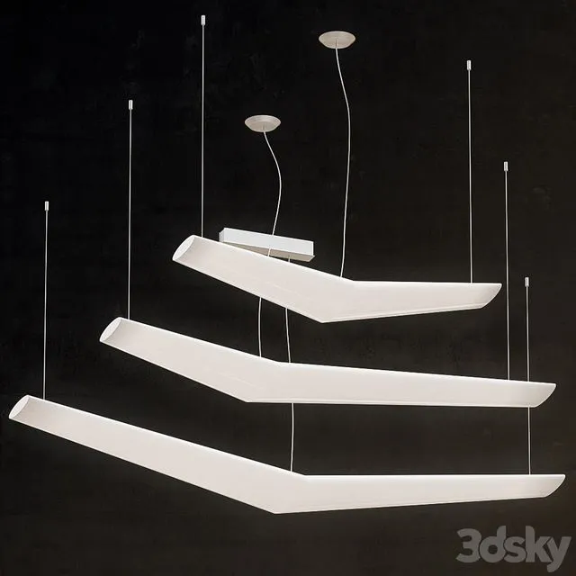 mouette pendant 3dsMax Model