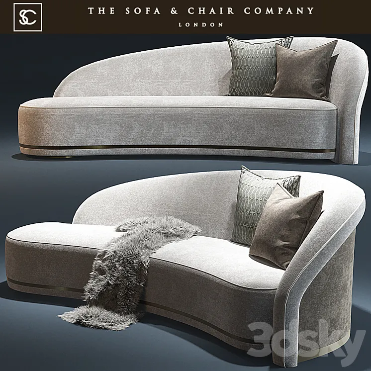 Mouna_Daybed_The sofa and chair company 3DS Max