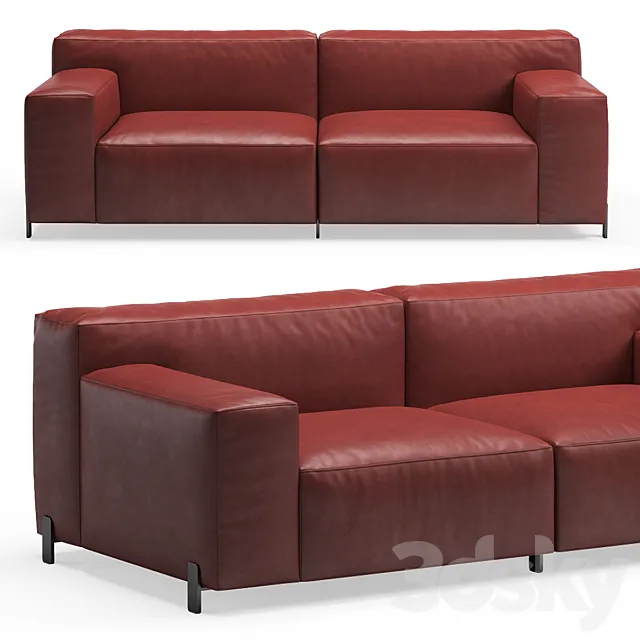 Mousse Sofa Sancal by Rafa García 3DS Max Model