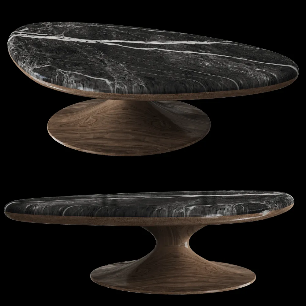 Mozea – Coffee table Flow 3ds Max