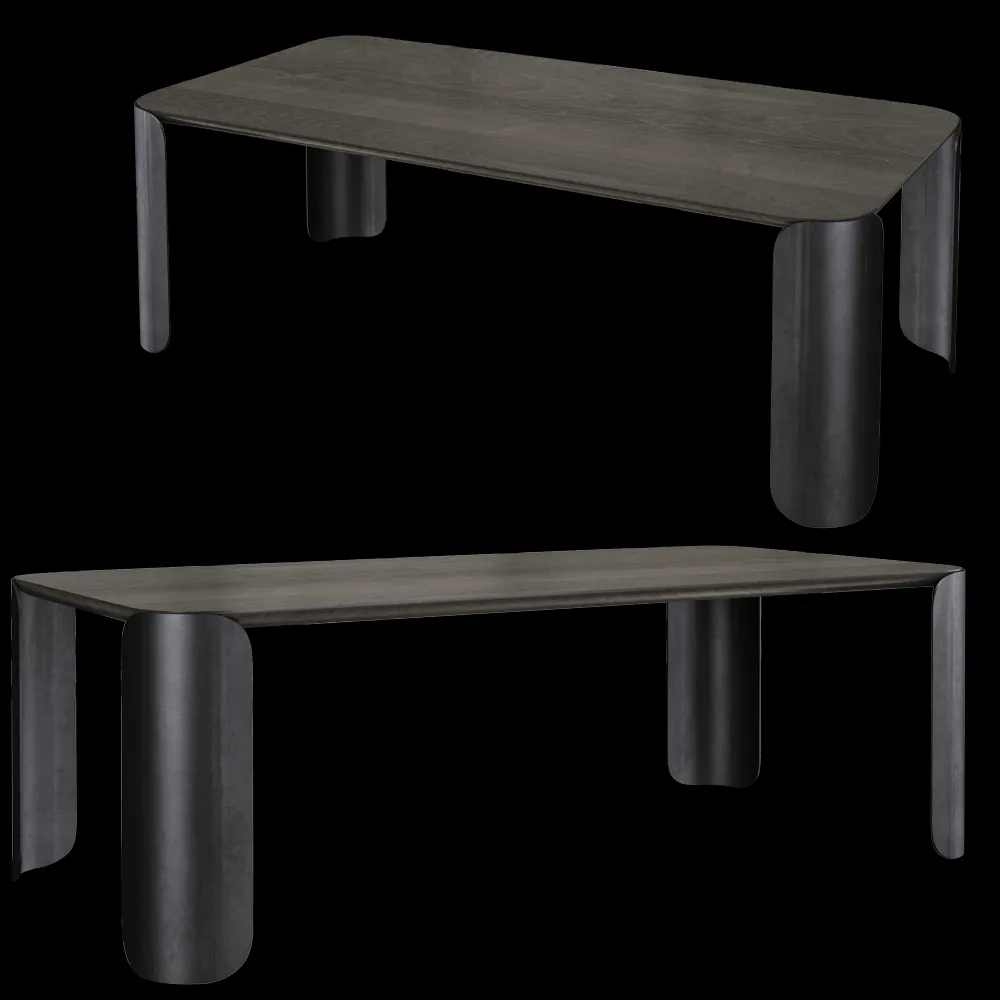 Mozea – Dining table Clypeus 3ds Max