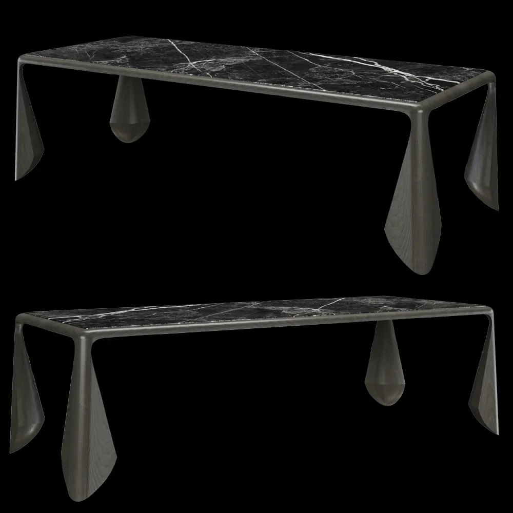 Mozea – Table Mantis Stone Dining 3ds Max