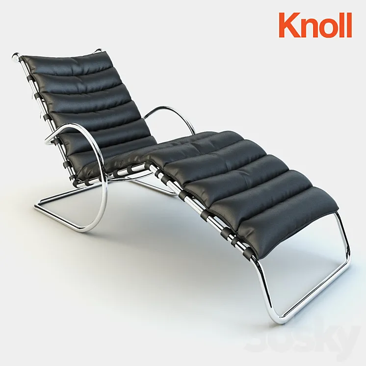 MR Adjustable Chaise Lounge 3DS Max