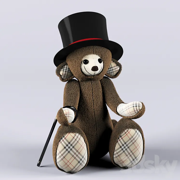 Mr. Bear 3DS Max