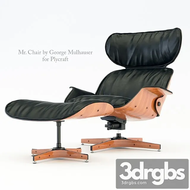 Mr. chair by george mulhauser for plycraft 3dsmax Download