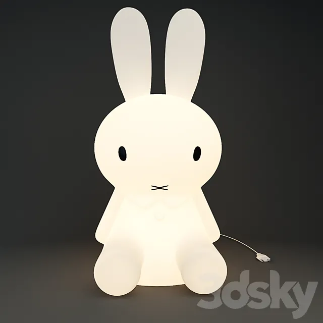 Mr. Maria Miffy XL 3DS Max Model