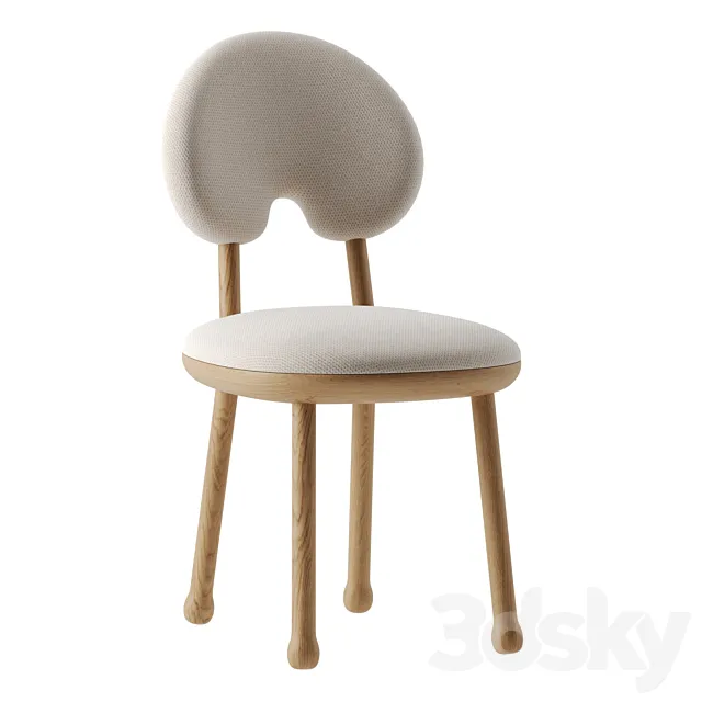 mr. OOPS Chair by Pierre Yovanovitch 3ds Max