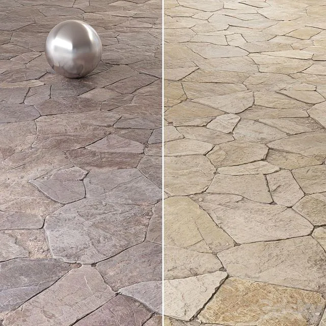 Mrf Pavement Set13 3dsMax Model
