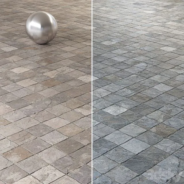 Mrf Pavement Set22 3dsMax Model