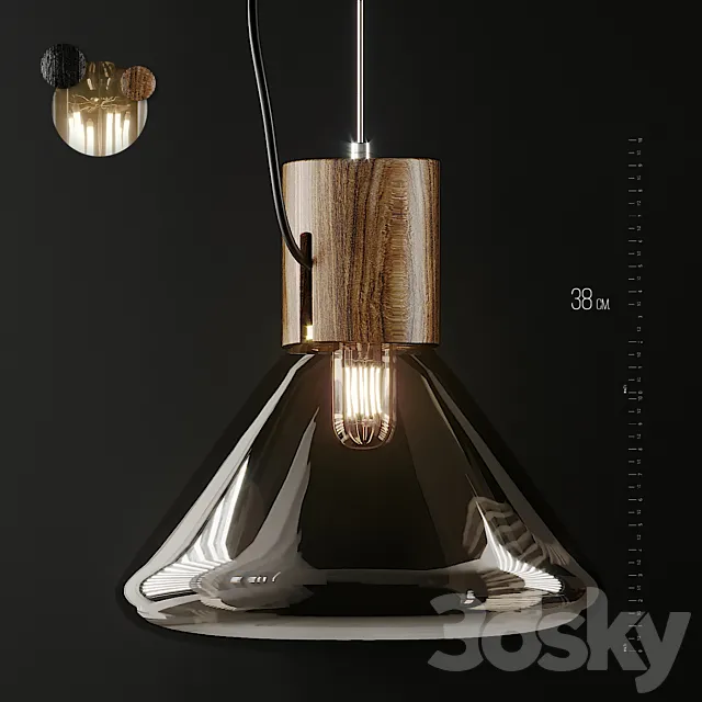 Muffin Small Pendant by Dan Yeffet 3DSMax File