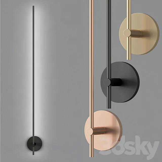 Multi color stick 3ds Max