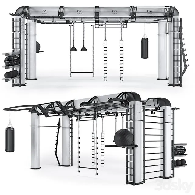 Multifunctional Outrace Frame 3dsMax Model