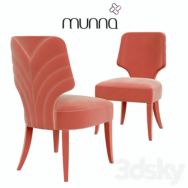 Munna Melody Chair 3DS Max Model