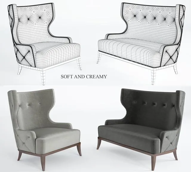 Munna SOFT AND CREAMY SOFT CREAMY 3dsMax Model