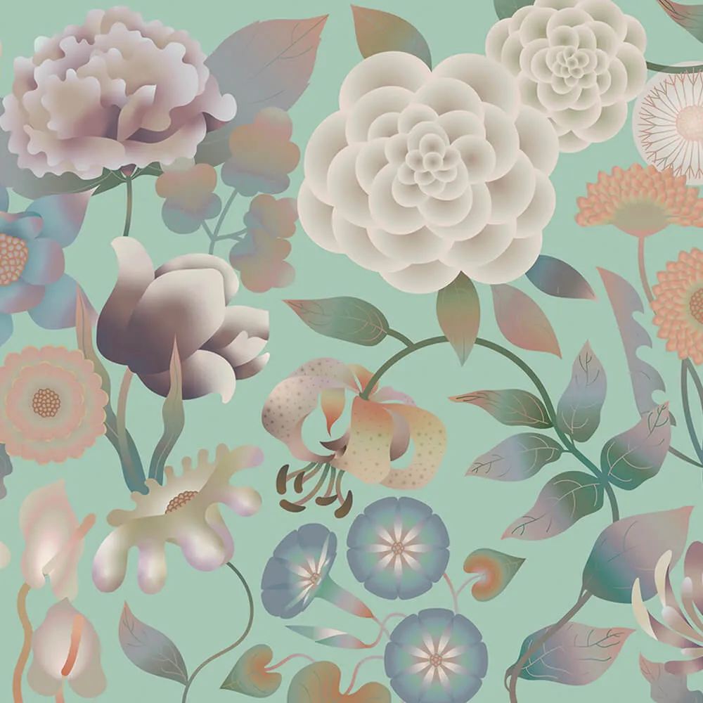 Murals – Wallpaper FLORAL DREAMS 3ds Max