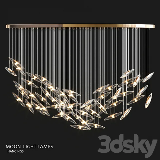 MurmuratioN hanging lamps 3ds Max