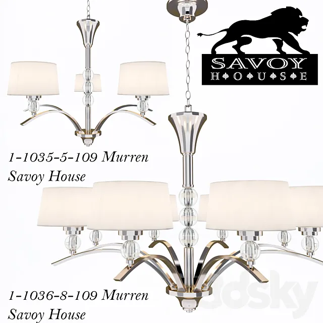 Murren Savoy House Chandeliers 3DSMax File