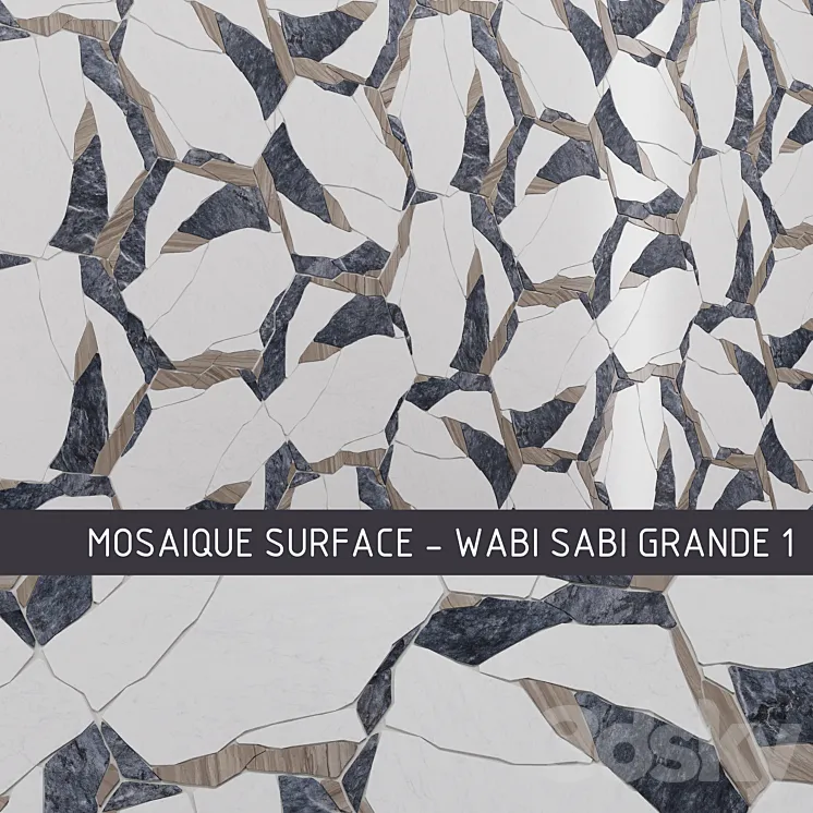 MusaiqueSurface Wabi Sabi Grande 3DS Max Model