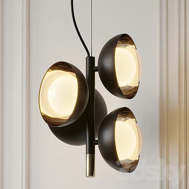 Muse pendant by tooy 3ds Max