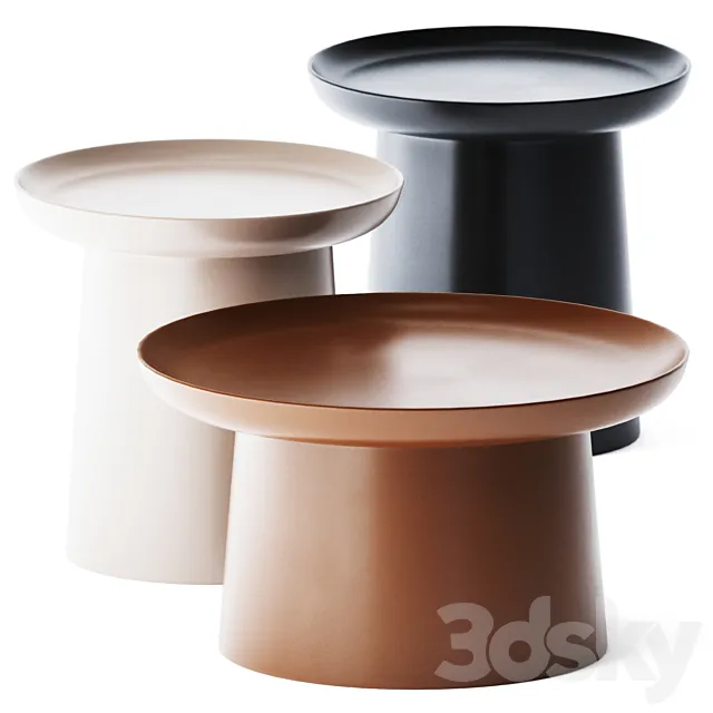 Musette Coffee Tables by De Vorm 3ds Max