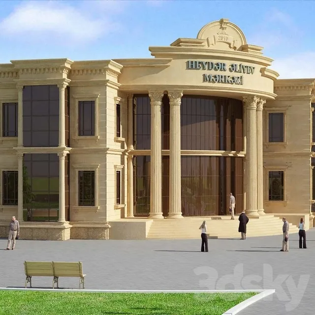 Museum 3dsMax Model