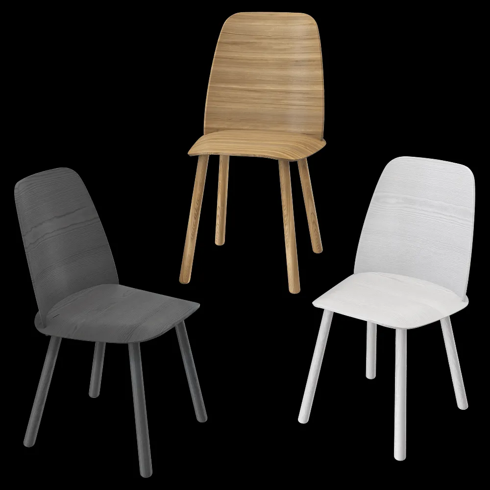 Muuto – Chair Nerd 3ds Max