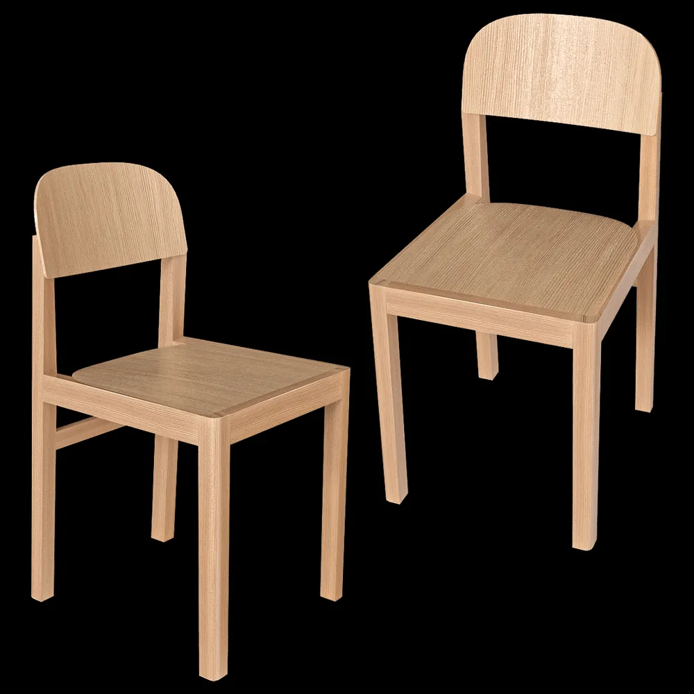 Muuto – Chair Workshop 3ds Max