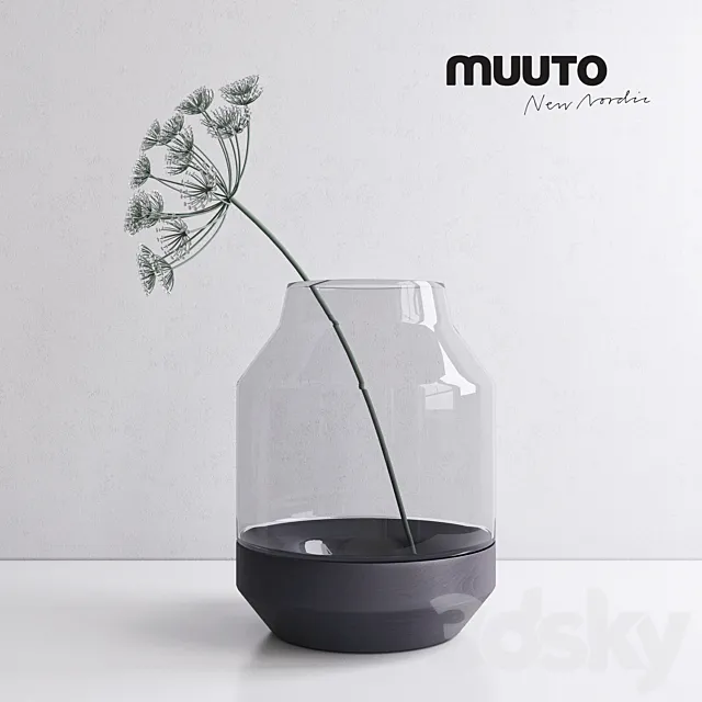 Muuto (Elevated vases) 3DSMax File
