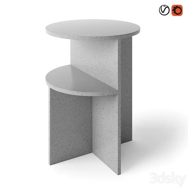 Muuto Halves Side Table 3dsMax Model