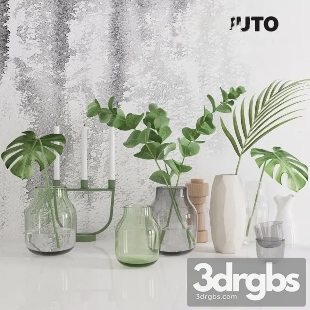 Muuto New Nordic Decor Set 3dsmax Download