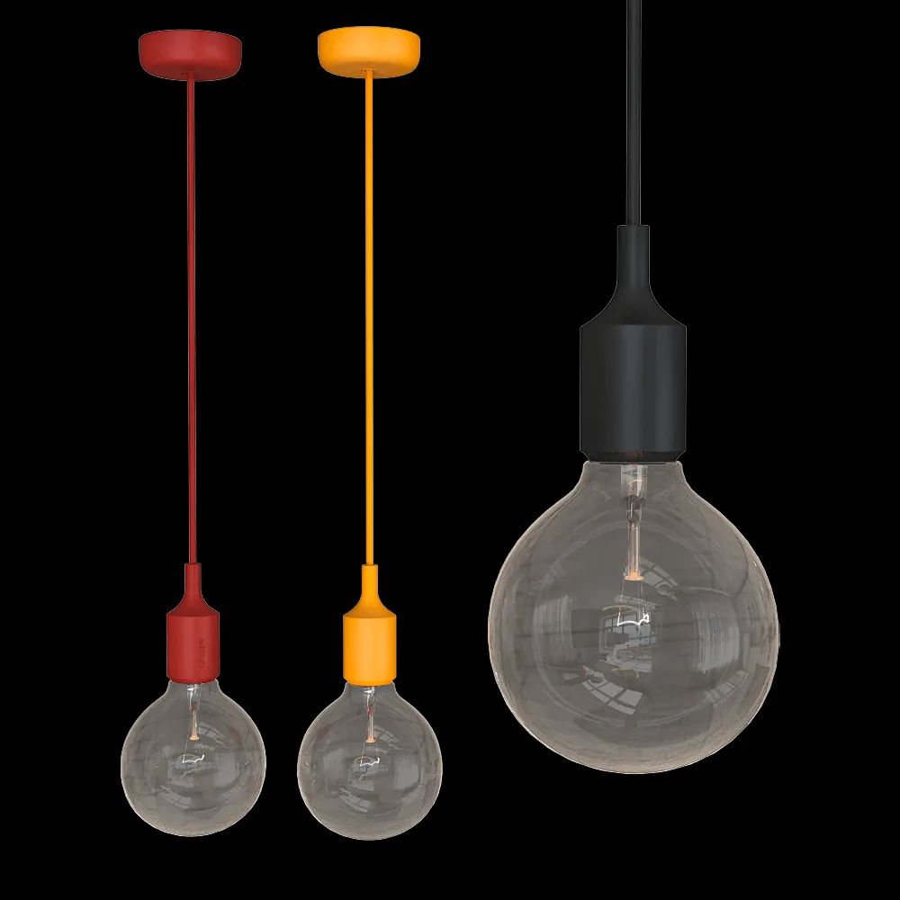 Muuto – Pendant lamp E27 3ds Max