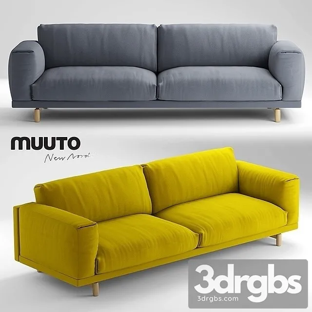 Muuto Rest Seater 3dsmax Download