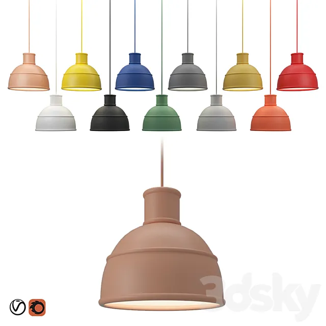 Muuto Unfold Lamp 3DS Max Model