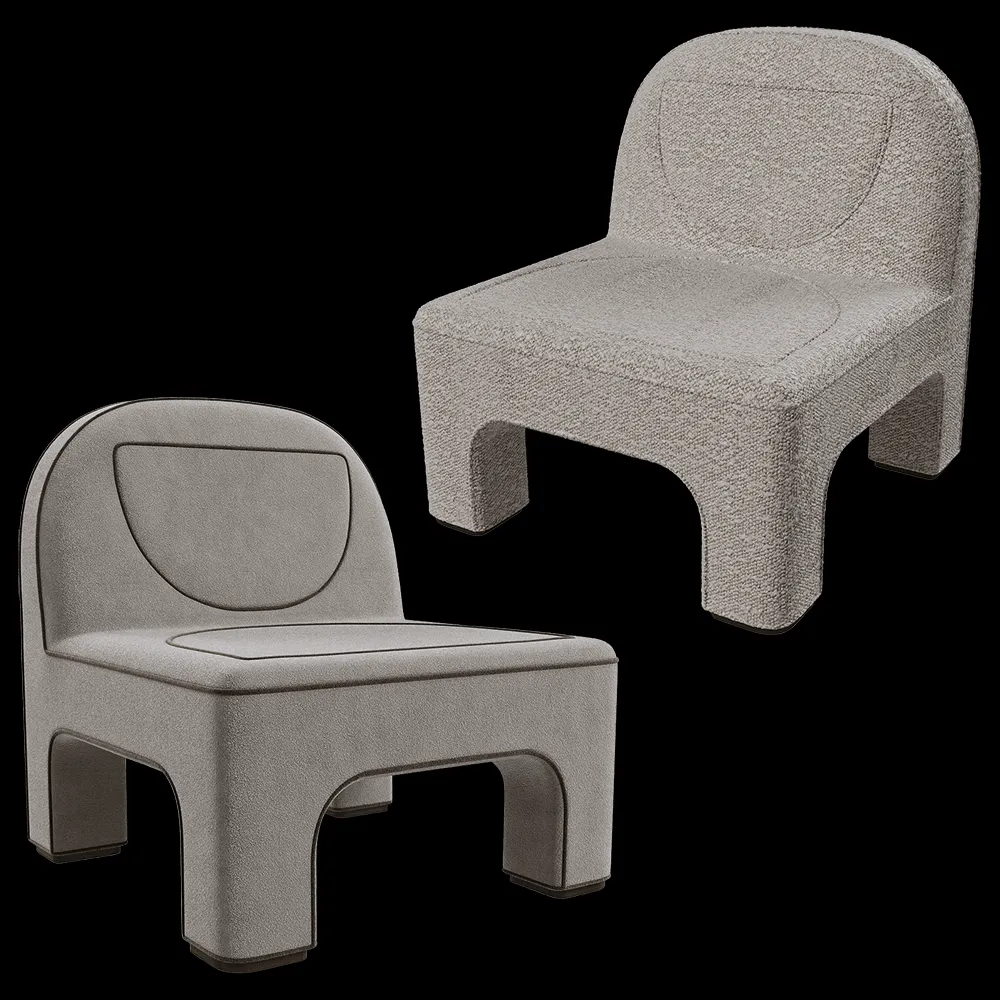 My Barli – Armchair Terry 3ds Max