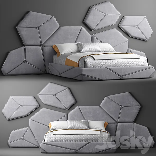 My design bed 3ds Max