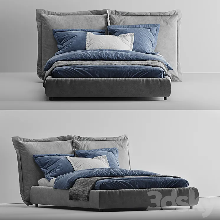 My home collection Face bed 3DS Max