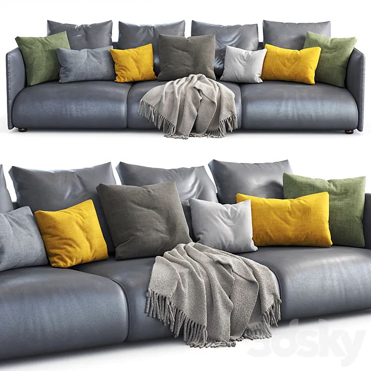 Myhome collection sofa Lullaby 3DS Max