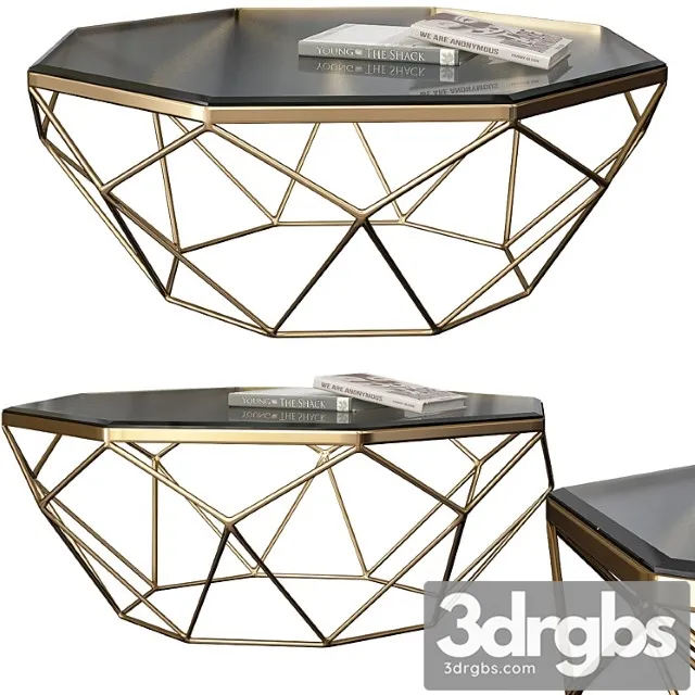 Mystique glass-top coffee table 2 3dsmax Download