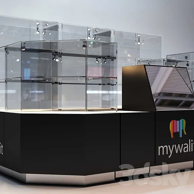 Mywalit showcase 3DSMax File
