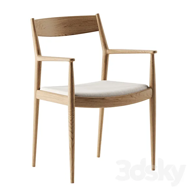 N – DC01 chair by Karimoku Case Study 3DS Max Model