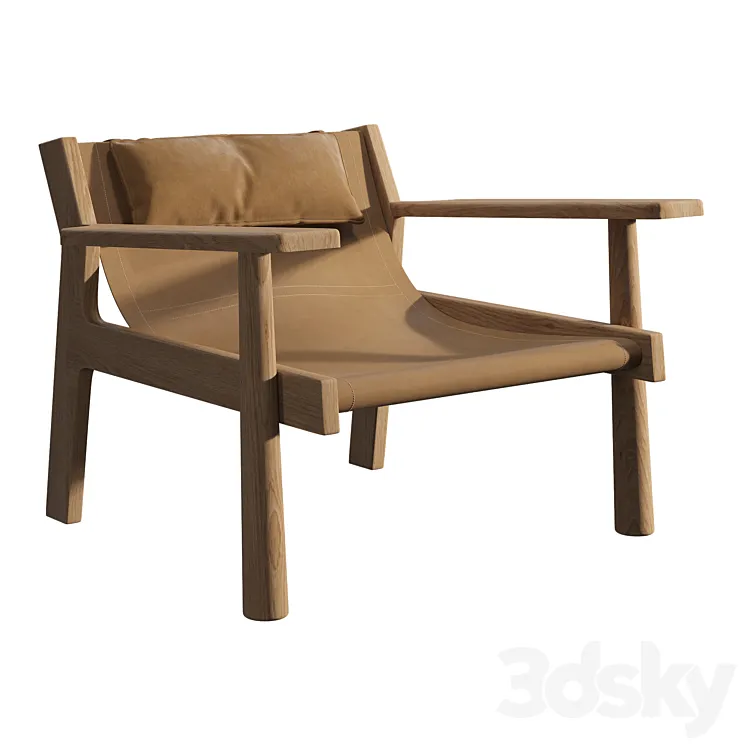 N903 Dune Lounge Chair 3DS Max