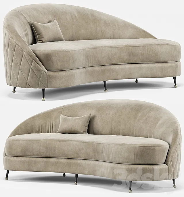 Nadine Sofa 3DS Max Model